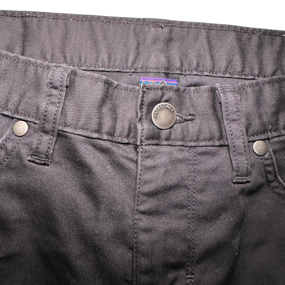 EUC Patagonia Black Pinyon Pines Slim Fit Hiking Pants Size 4 - Picture 9 of 15